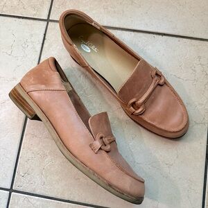 Dr. Scholls Avenue Leather Loafers Beige Tan